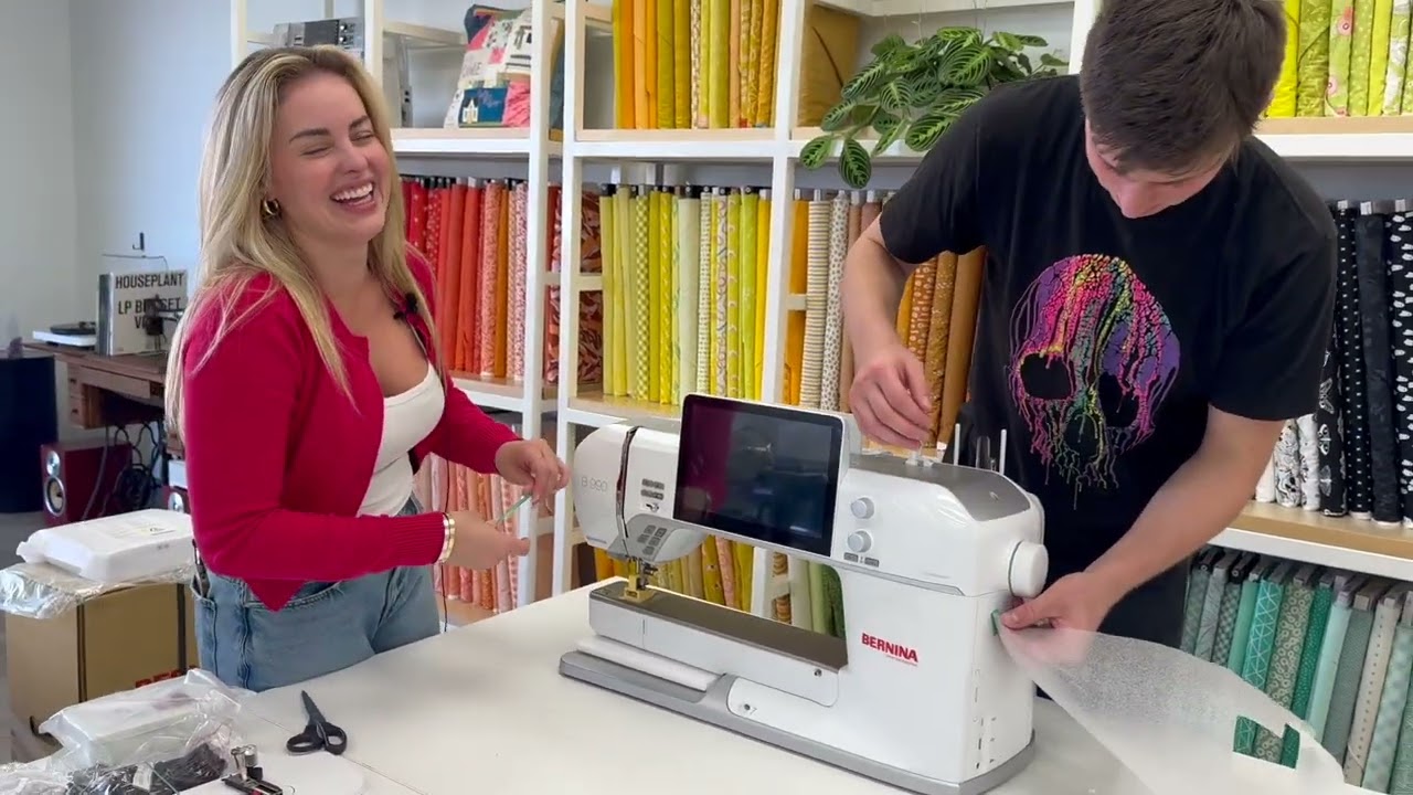 Unboxing the New Bernina 990 with Stitchhouse | First Impressions and Review