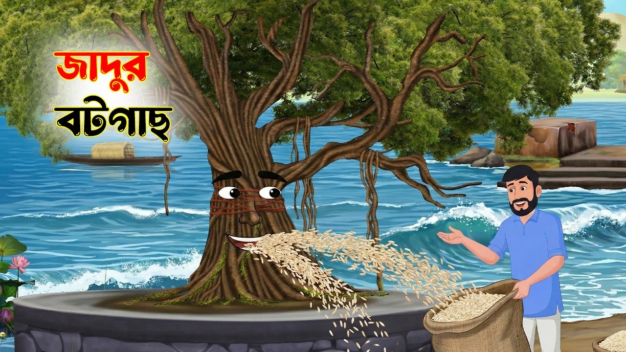 জাদুর বটগাছ | Bengali cartoon| moral story| Bangla moral story|