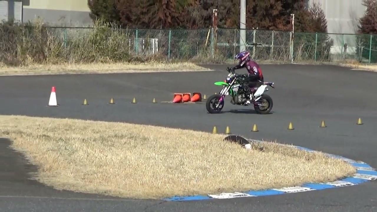 2026 03 01 関東事務茶屋杯1戦 A級 明石 H2 KX112SM Motogymkhana