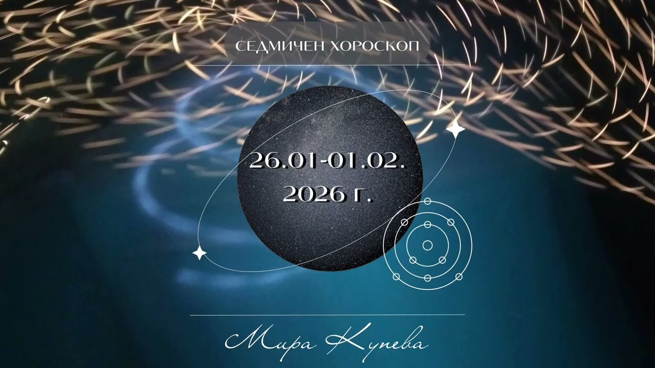 Седмичен хороскоп 29.01-02.02.2026 г.