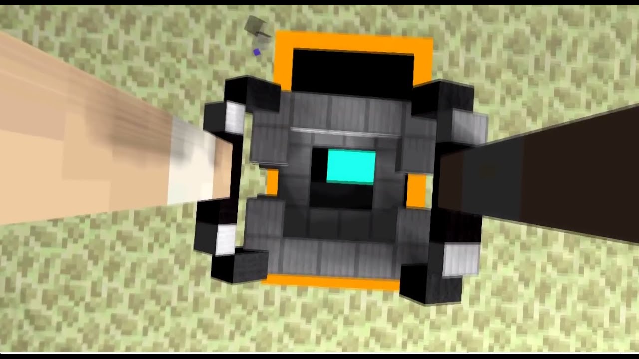 Mine-Imator Анимация - Концовка портал 2 пародия (Часть 1)