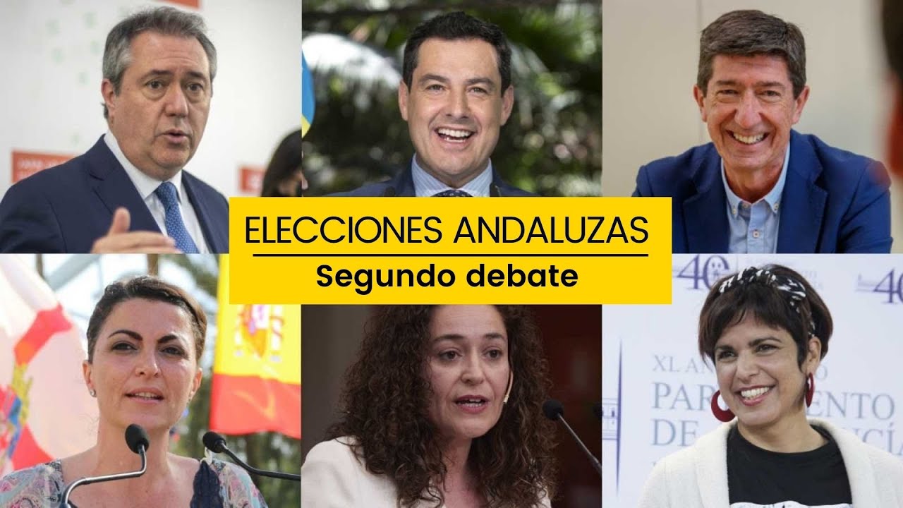 Segundo debate electoral en Andaluc&iacute;a (13/06/2022)