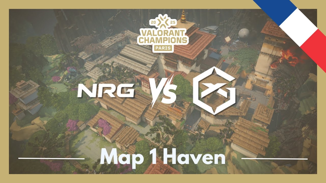 ЧЕМПИОНЫ VCT, Париж, плей-офф | NRG против GX | Карта 1, Haven