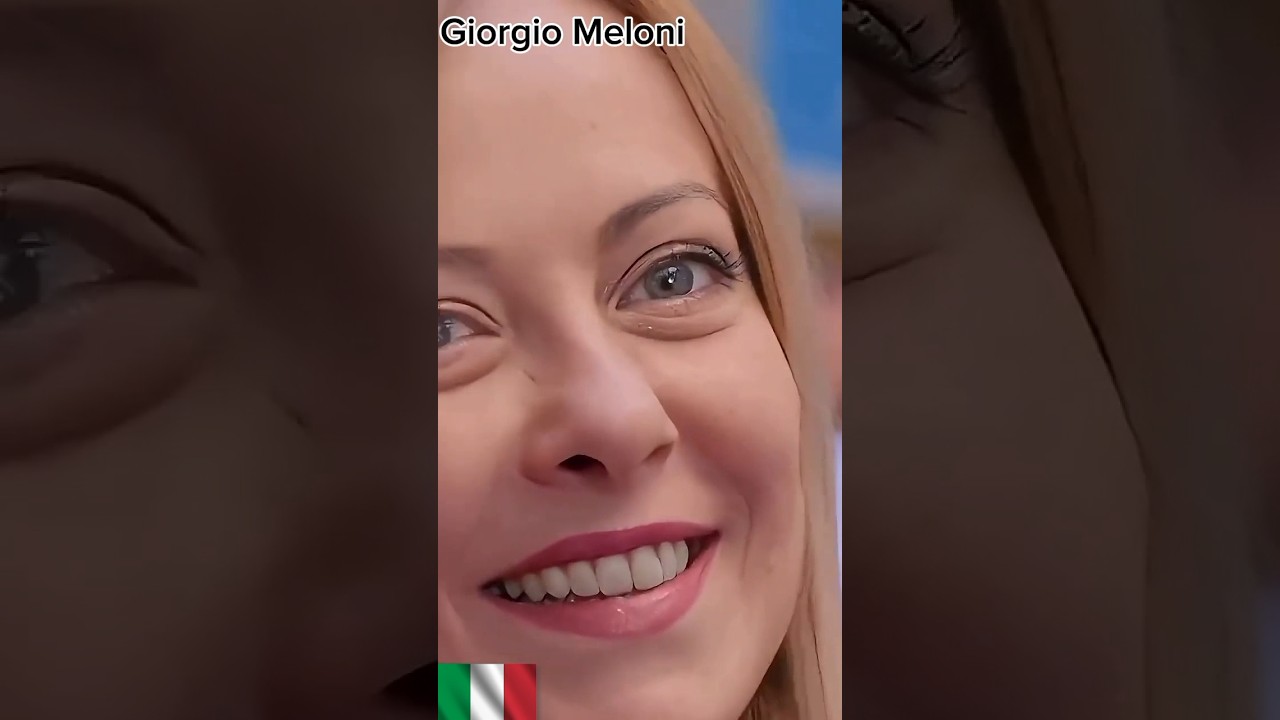 Giorgio Meloni Prime minister of Italy #giorgiameloni#shortviralvideos