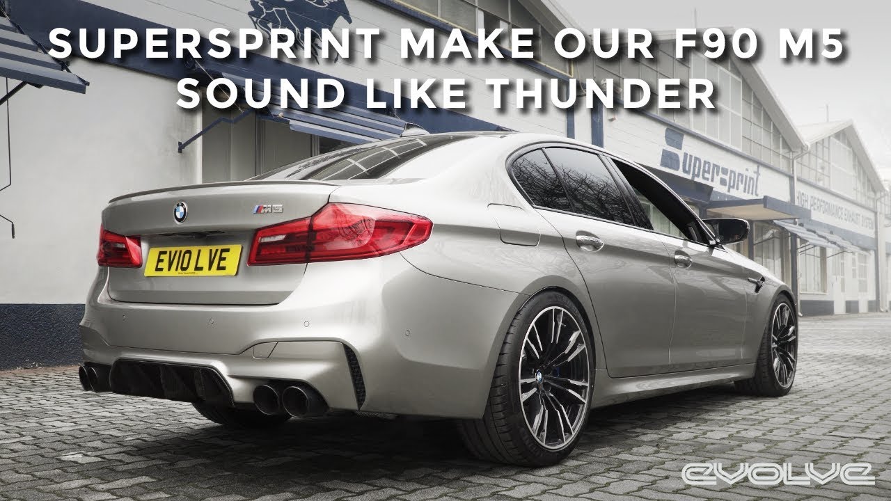Developing a full Supersprint Exhaust for our F90 M5