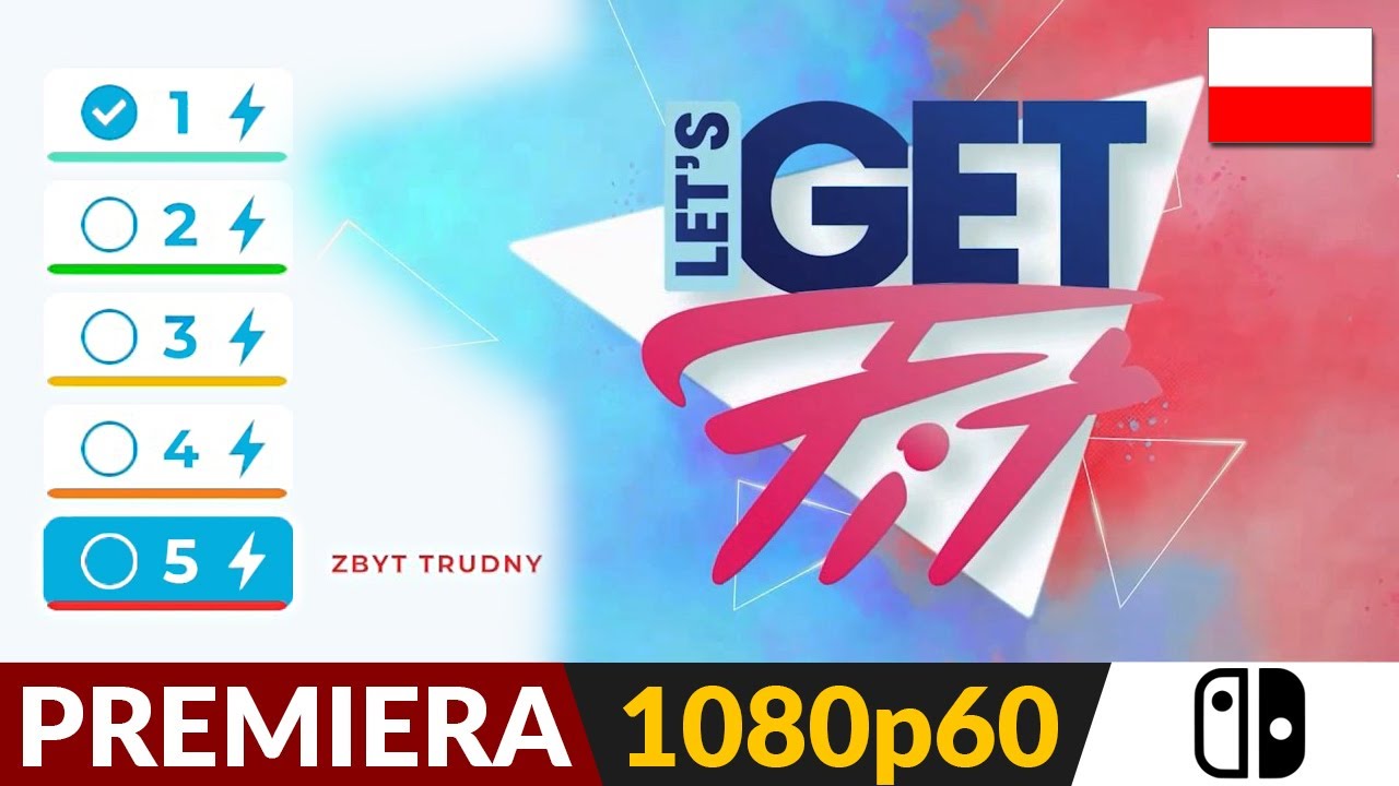 Wyzwanie ⭐️ Kt&oacute;ry poziom mnie pokona? Let's Get Fit - Przykładowe ćwiczenia i spalone kalorie
