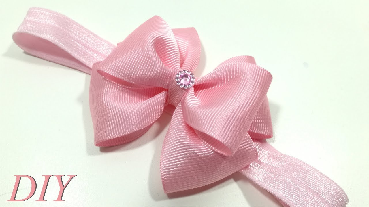 How To Make Hair Bows 🎀 DIY #206 Baby Headband Tutorial
