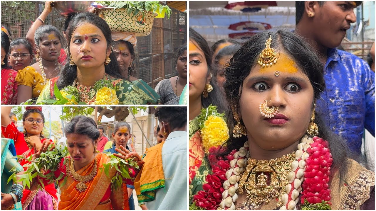 Alekhya Yadav Bonam 2026 🔥 | Sindhu Yadav Sigam at Balkampet Yellamma Thalli Bonalu Jatara 