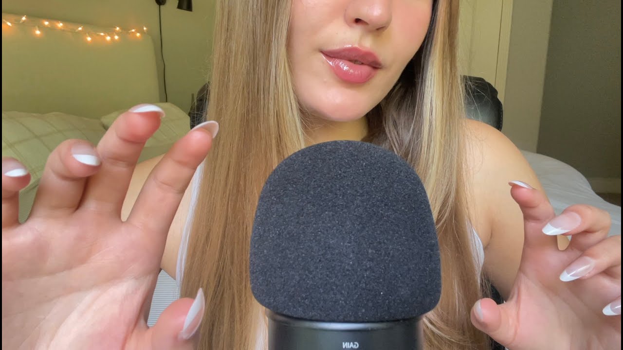 ASMR | Double the Hand Movements, Head Massage, & Intense Mic Scratching💫| Jasiel's CV
