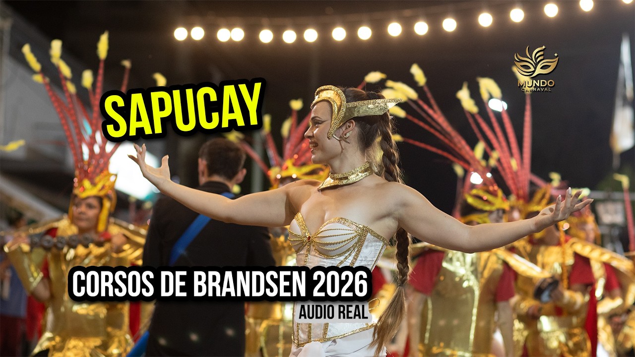 Carnaval 2026: Corsos de Brandsen en Vivo | Comparsa Sapucay (Audio Real 4K)