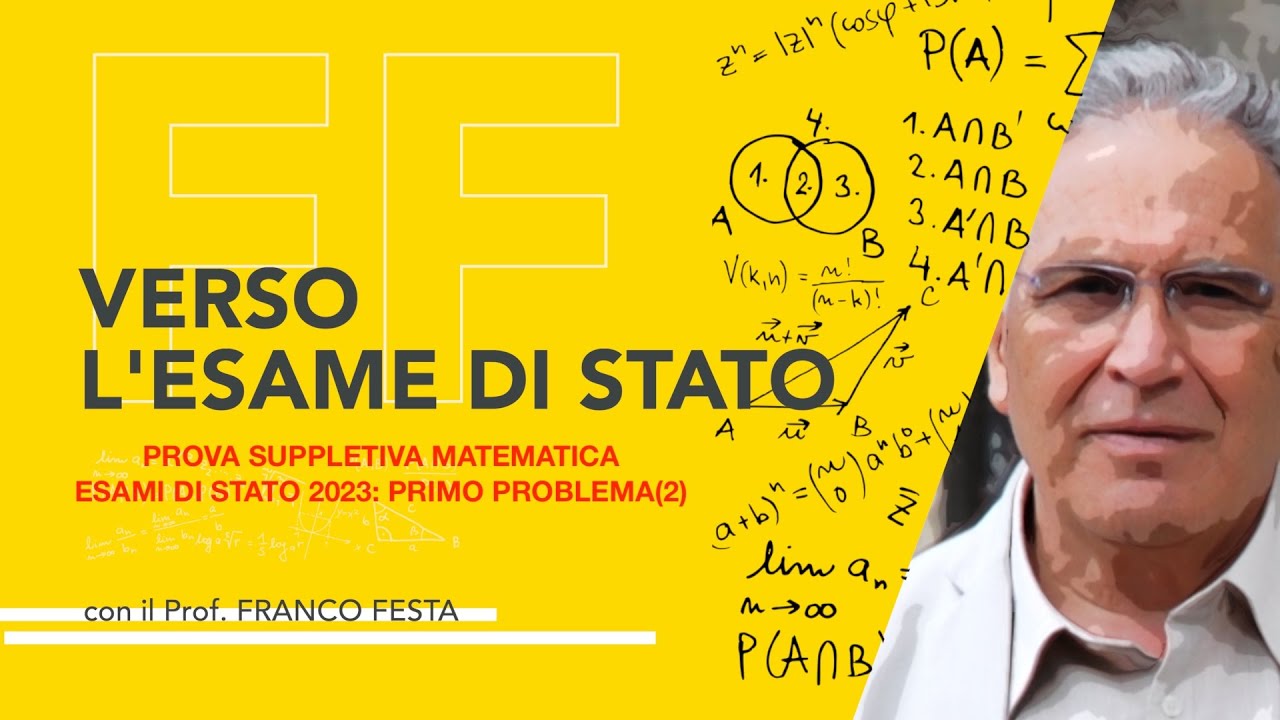 2.PROVA SUPPLETIVA DI MATEMATICA ESAMI DI STATO 2023:PRIMO PROBLEMA(2).CON GLI OCCHI DI UNO STUDENTE