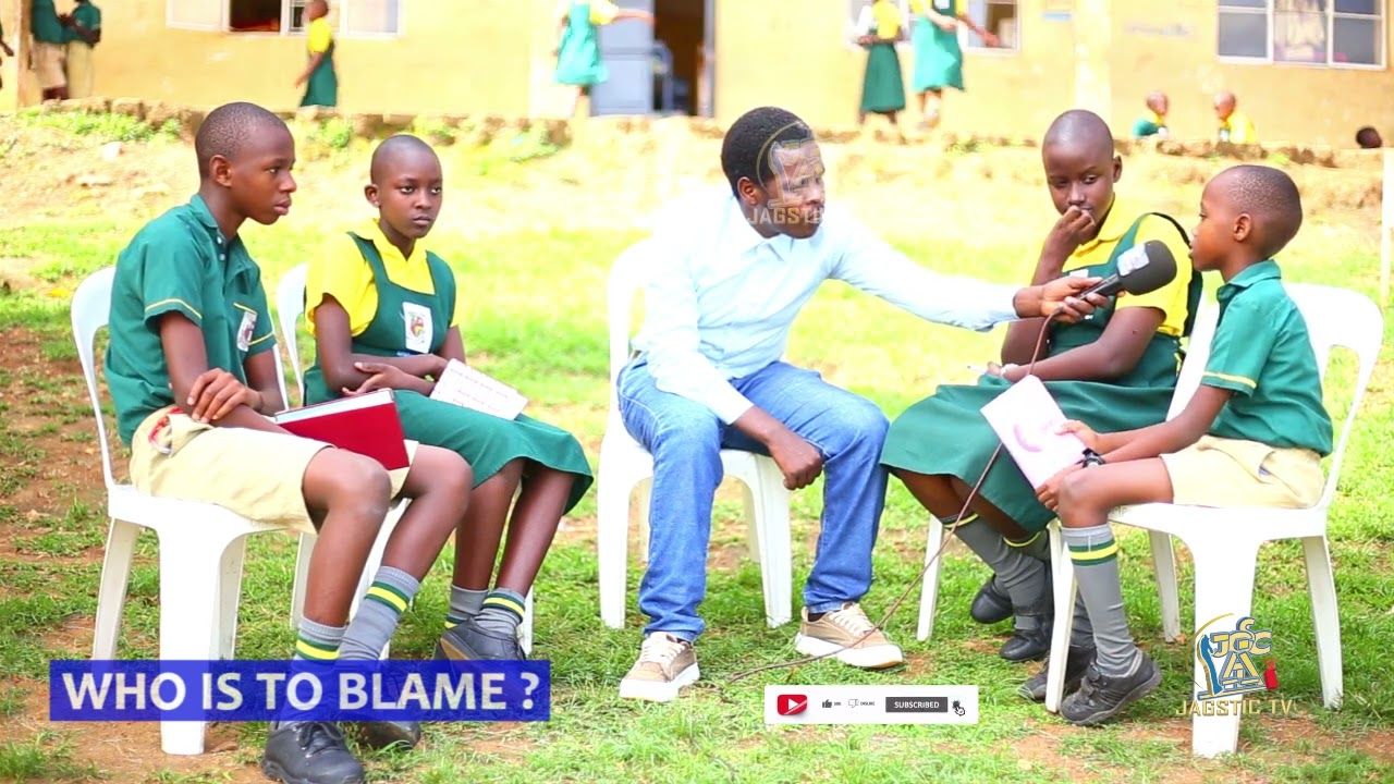 KING JUSTUS  VISITING UGANDA MARTYRS PRIMARY SCHOOL  - WHO IS TO BLAME?