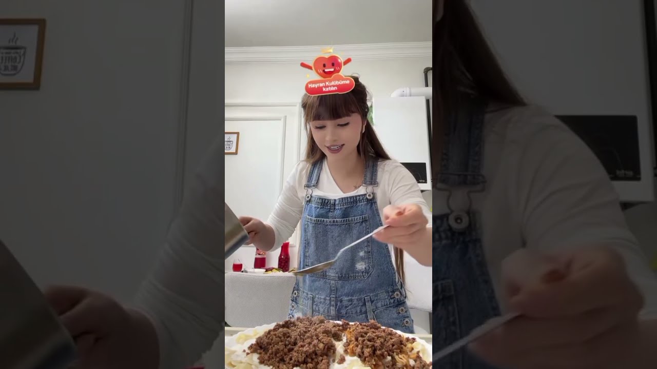 Nianın anası Gürcüstannan qonaq gəlib,iftara ləzzətli yeməklər bişirdlər😍