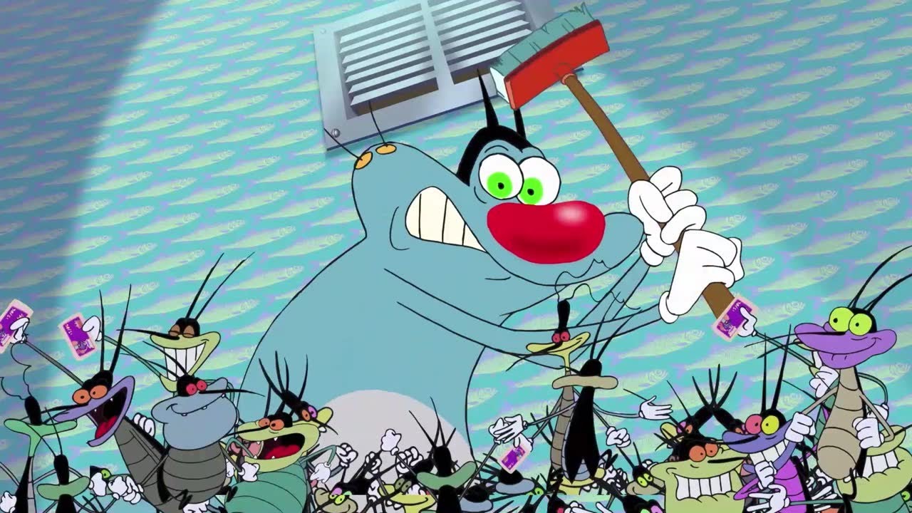 Oggy and the Cockroaches - Roach Invasion (Season 4) BEST CARTOON COLLECTION | New Episodes in HD