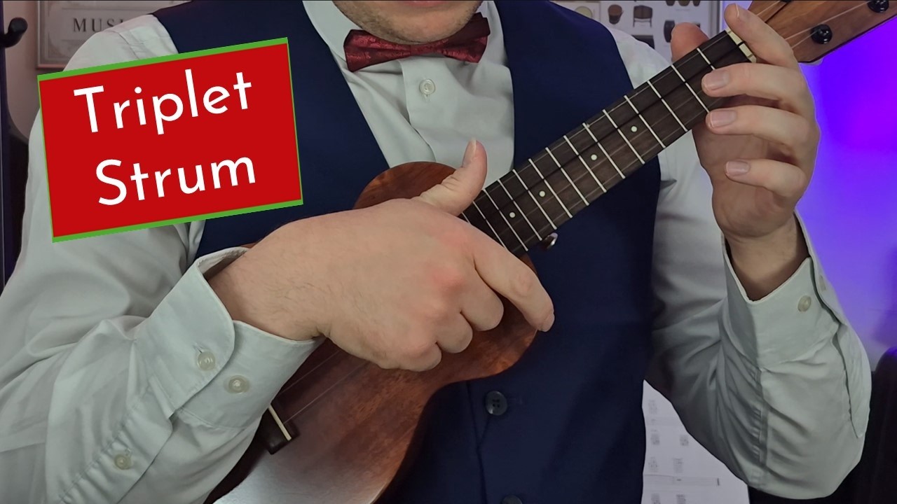 Triple Stroke & 3 Ways to Play - UKULELE LESSON