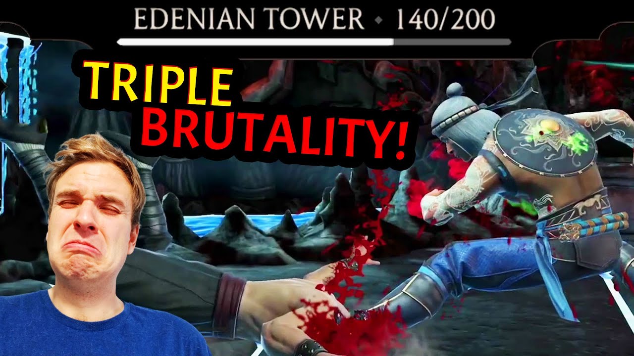 Boss Fire God Liu Kang DESTROYED ME with TRIPLE BRUTALITY in Fatal Edenian Tower in MK Mobile. RIP!
