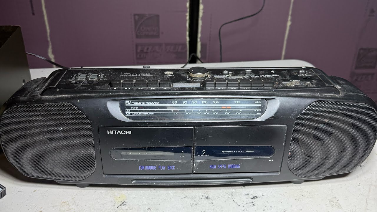 A nice Hitachi TRK-W340 