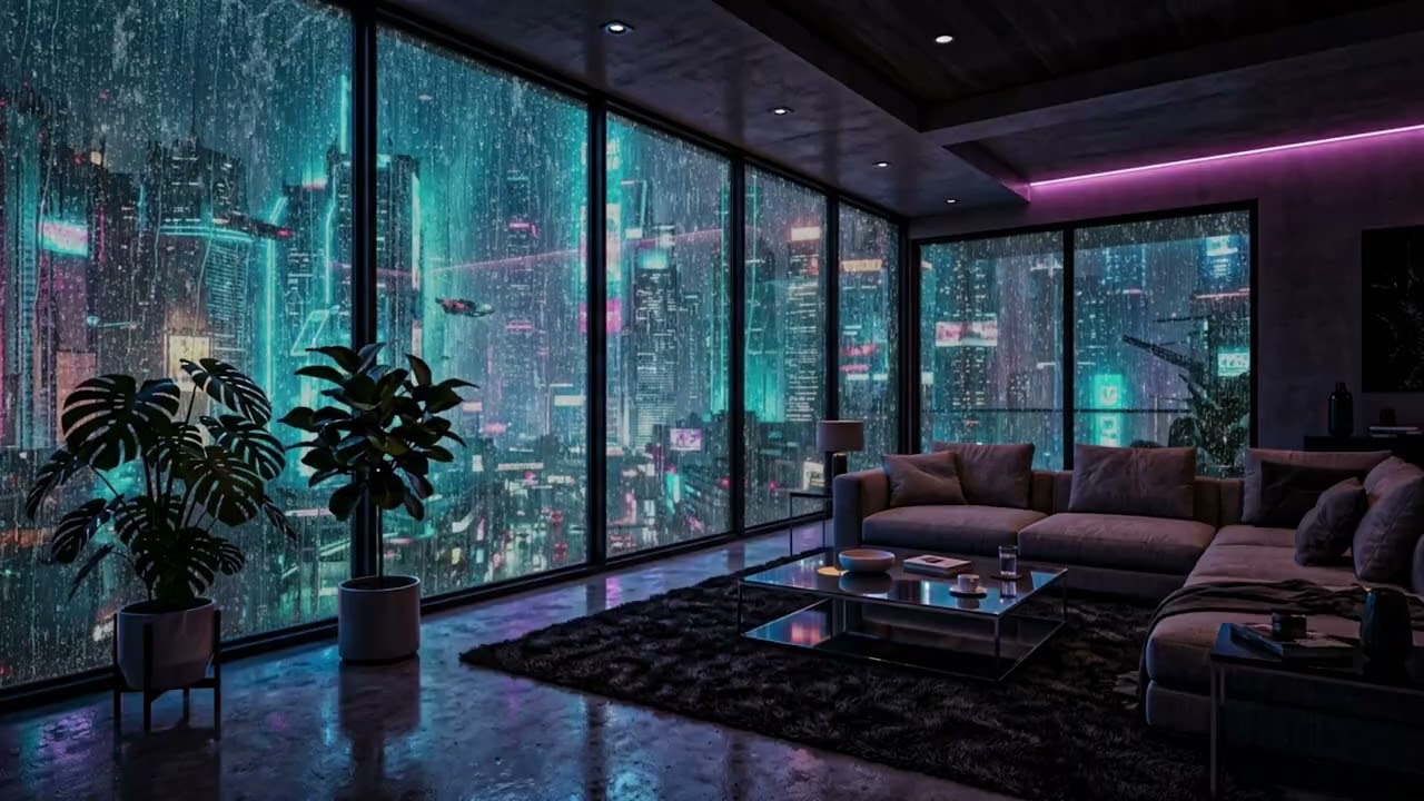 ⛈️ Thunderstorm Sounds for Deep Sleep 🌧️ Relaxing Rain Ambience