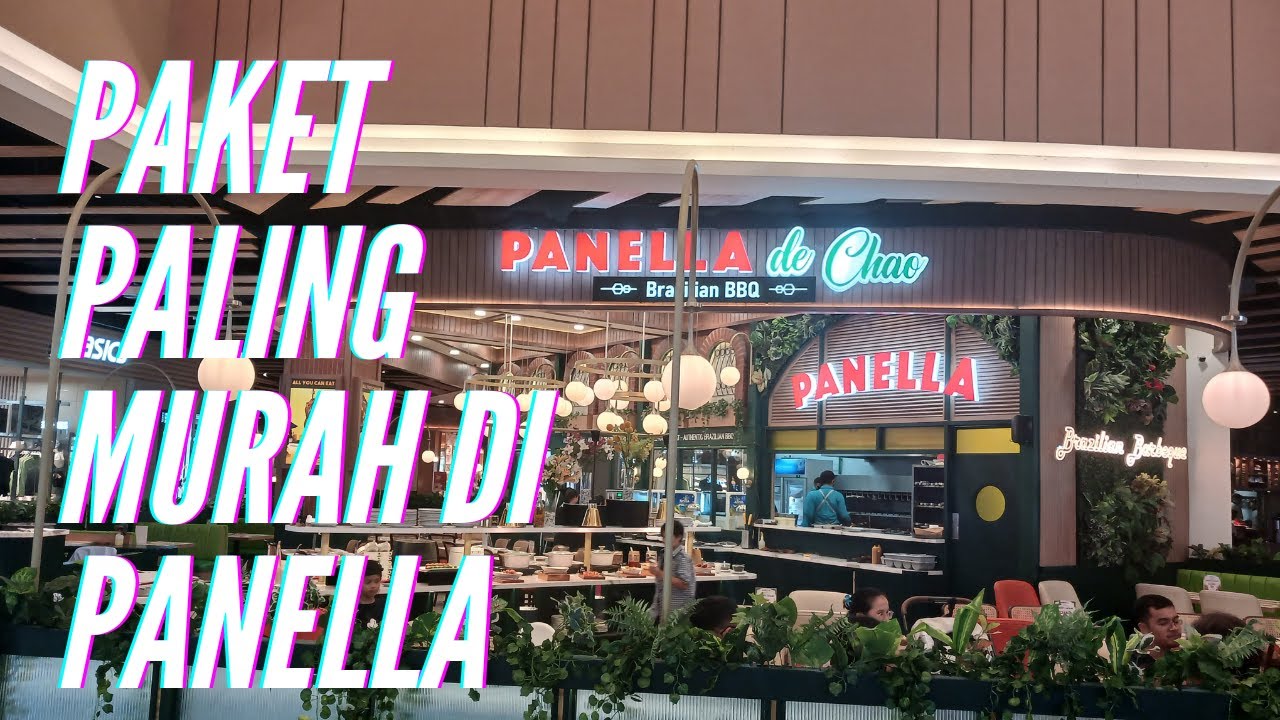 Ayce Panella terbaru..paket termurah! brazilian bbq , wajib di coba , tutorial ,review,aeon mall bsd