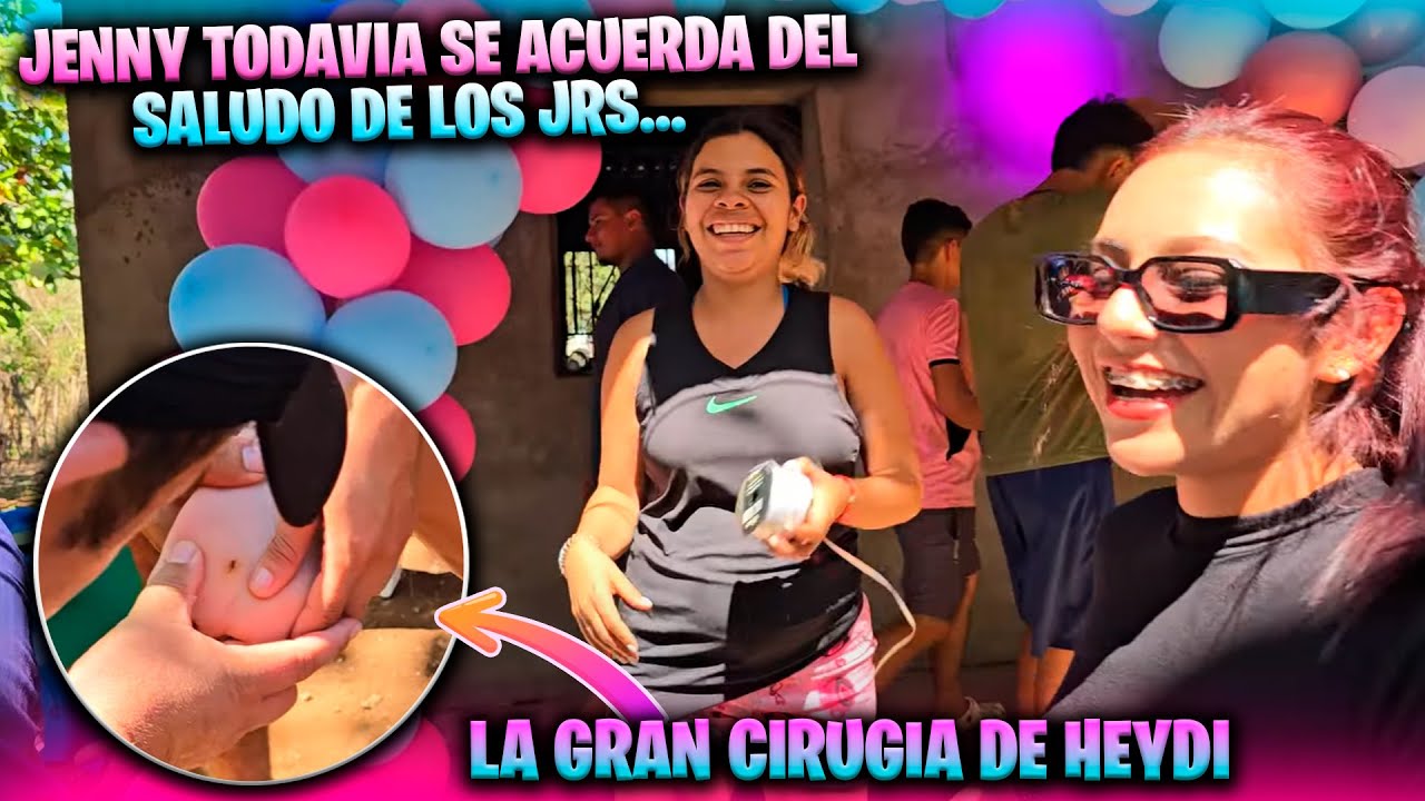 Llegamos a la revelación del bebé de Jennifer y así nos recibió. Estafaron a Heydi con la cirugía