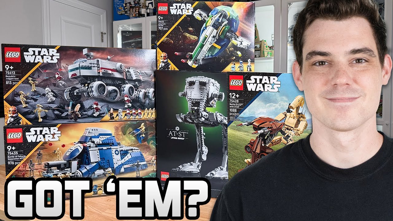 Gaslighting with LEGO Star Wars SUMMER 2025 Sets... (MandR Vlog)