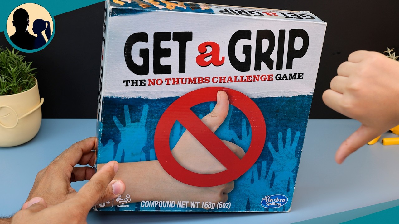 تحدي لا تستخدم الابهام ومنتج ملهوش لزمة خالص !! الجزء الرابع GET a GRIP امسك نفسك