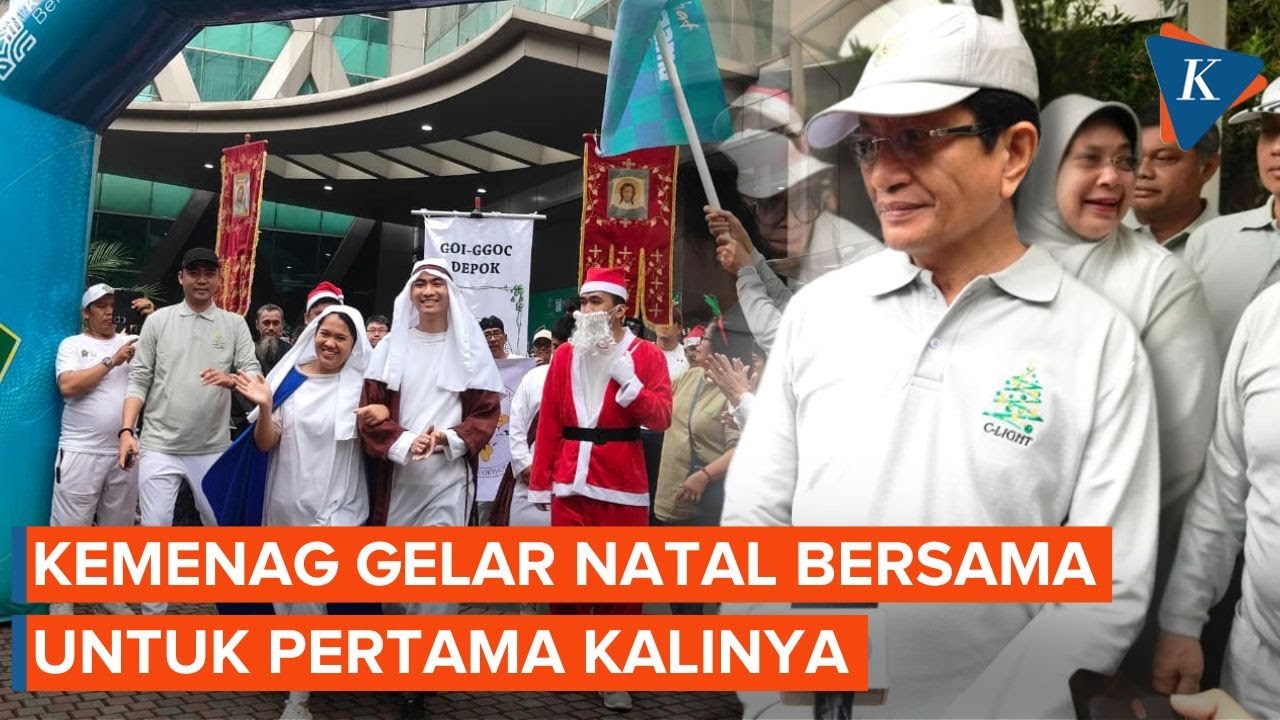 Pertama Kalinya, Kemenag Akan Gelar Natal Bersama