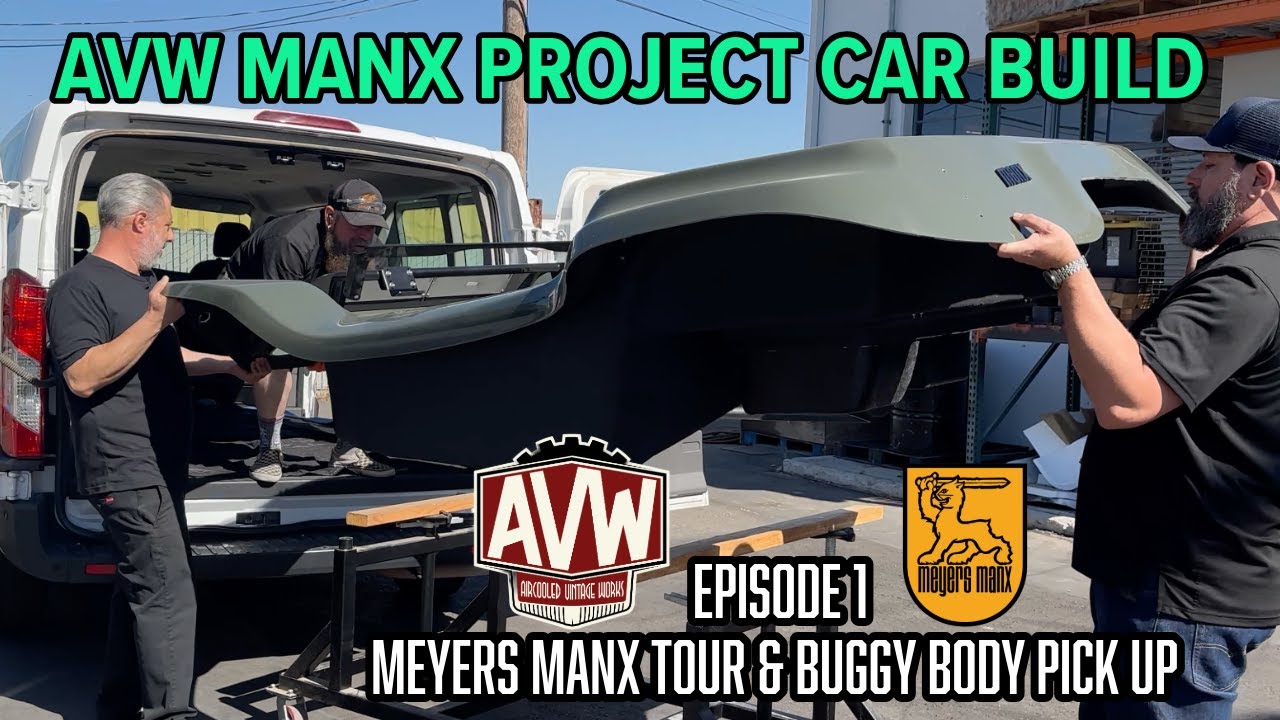 Сборка багги AVW Meyers Manx, часть 1. Получение нового кузова Manx
