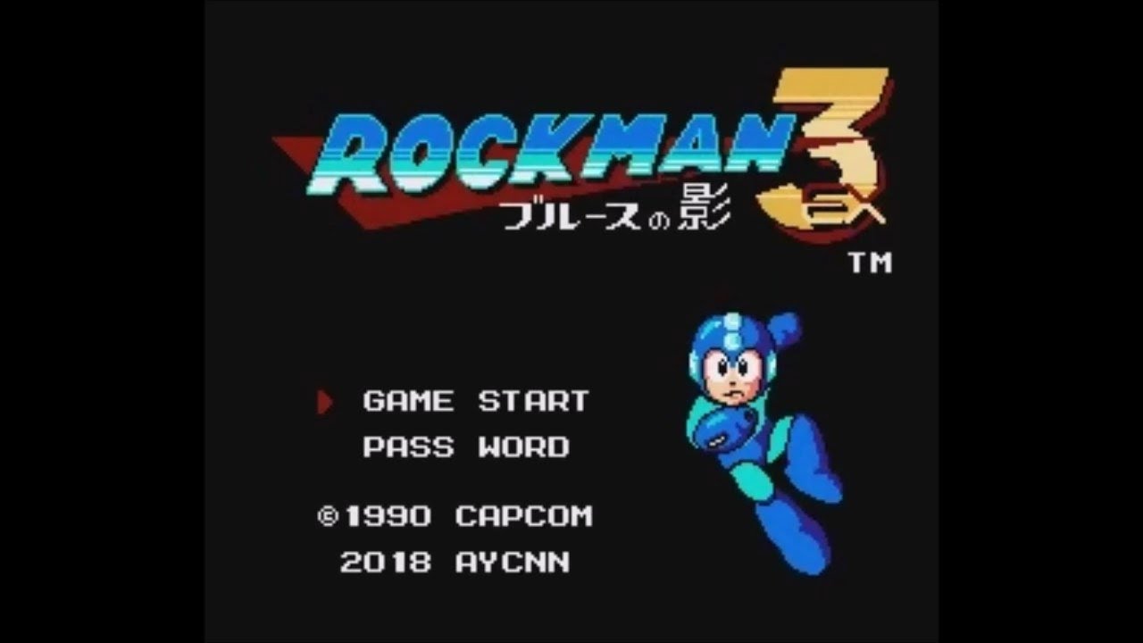 Rockman 3 EX: Blues no Kage (NES/FC) - Longplay