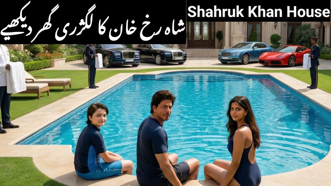 Shahrukh Khan luxury house and his wealth | Luxury Palace in India | halal baaten