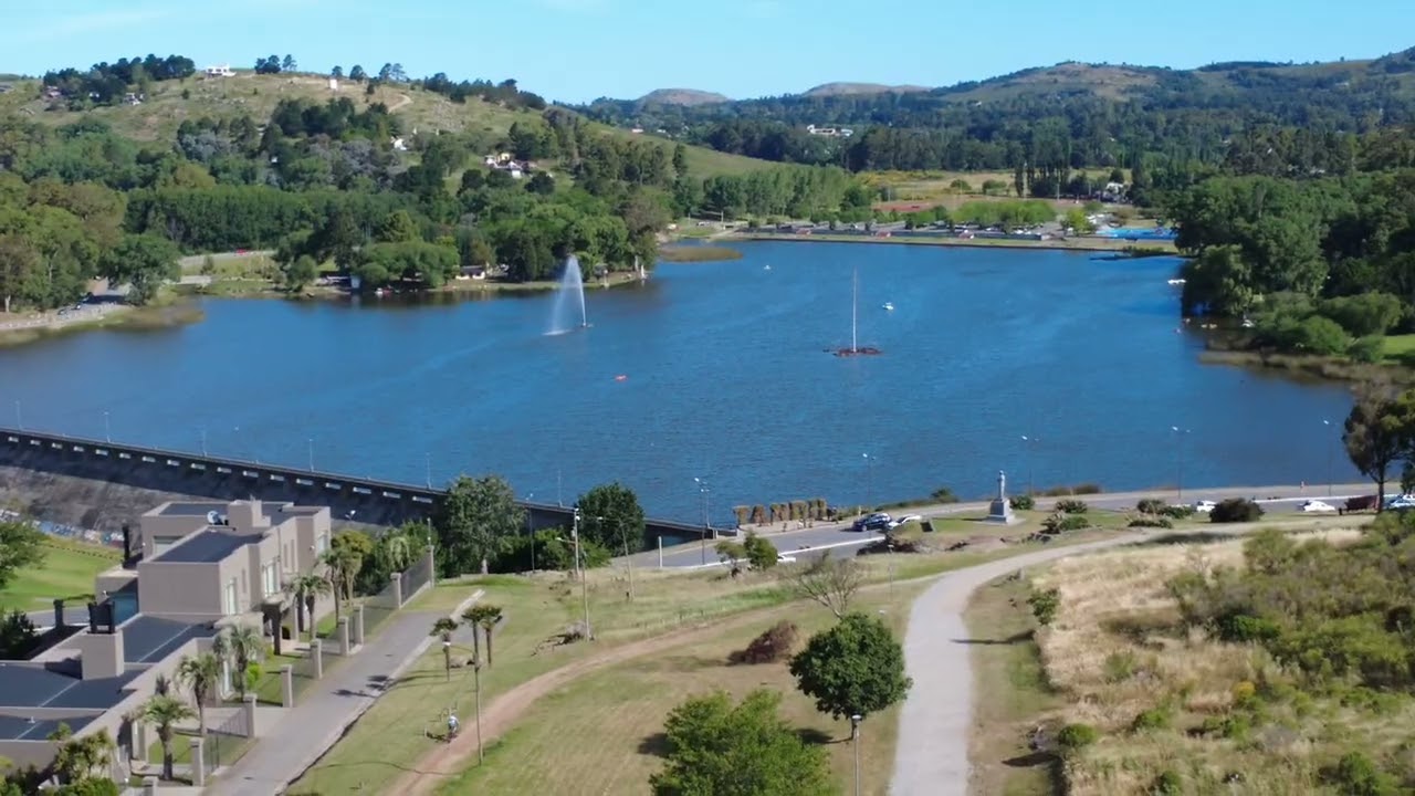 Tandil desde el aire en la fiesta del queso 