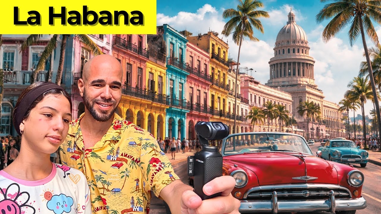 Vivimos como turistas en La Habana por un día y esto pasó