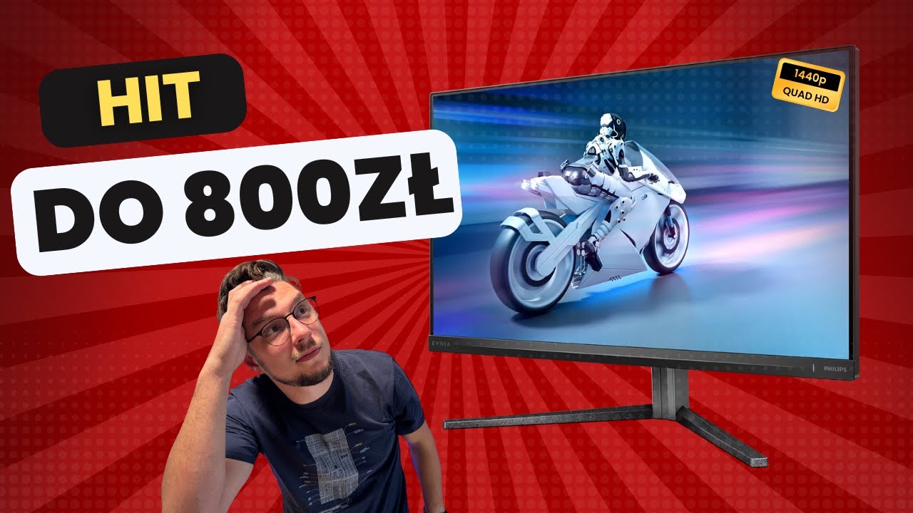 Tani monitor, który robi robotę! 🔥 Philips 27M2N5500 do 800zł