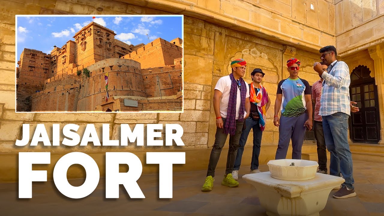 JAISALMER FORT HISTORY - The Golden Fort (Sonar Quila)