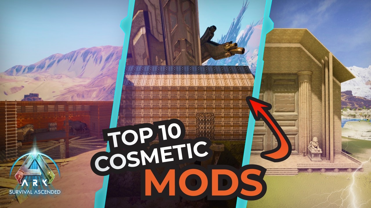 10 лучших косметических модов для Ark Survival Ascended 🏛️
