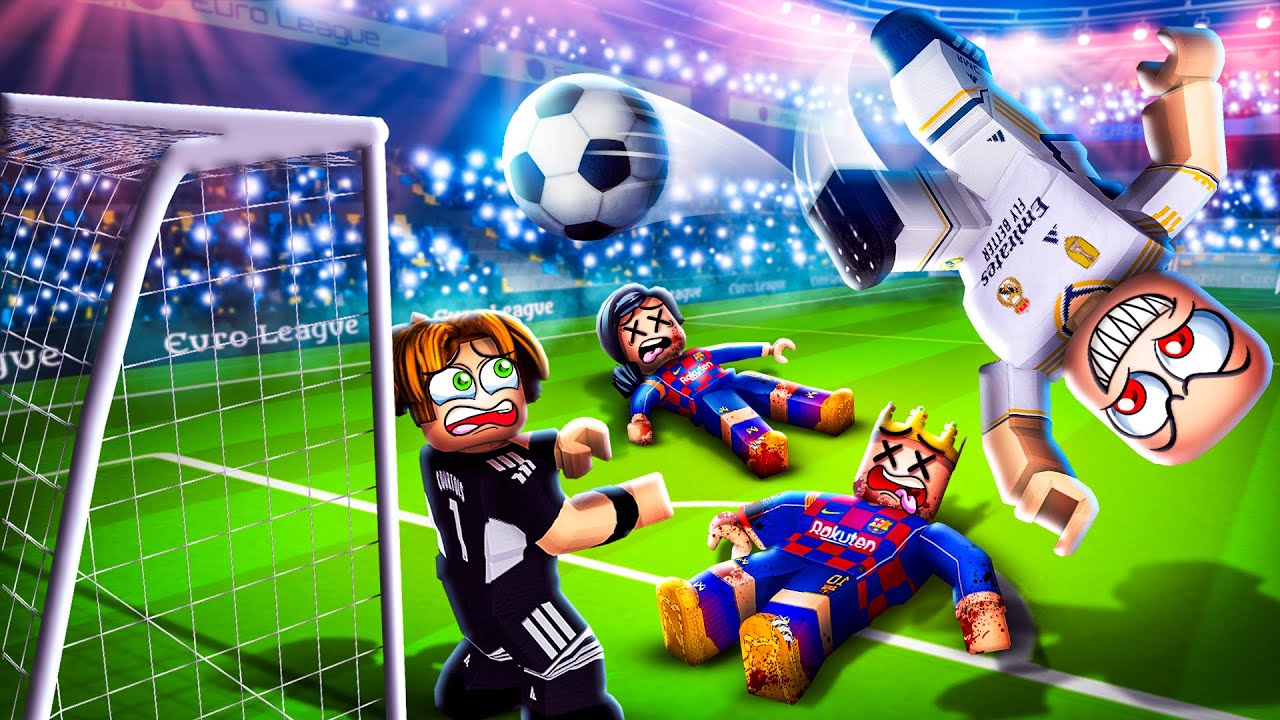 Roblox Super League Soccer vs Real PRO Players