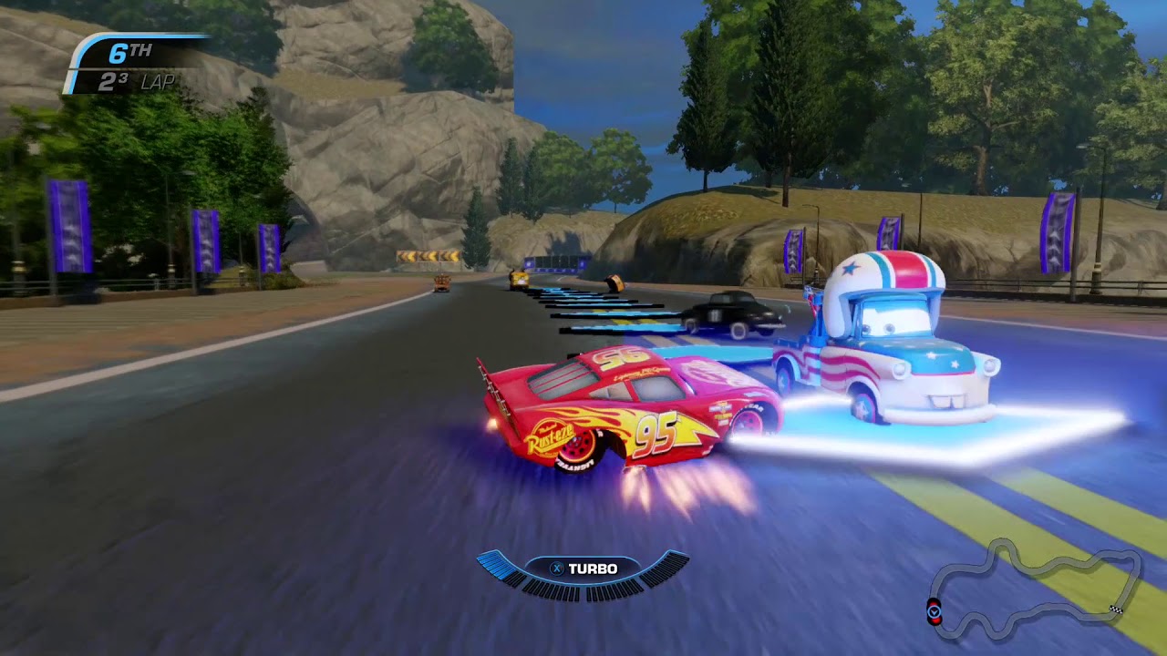 Cars 3: Driven to Win - Walkthrough 26 - Race, Midnight Run at High Noon