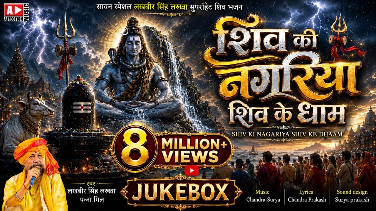 Lakhbir Singh Lakkha Latest Hit Shiv Bhajan | Shiv Ki Nagariya Shiv Ke Dhaam | Jukebox