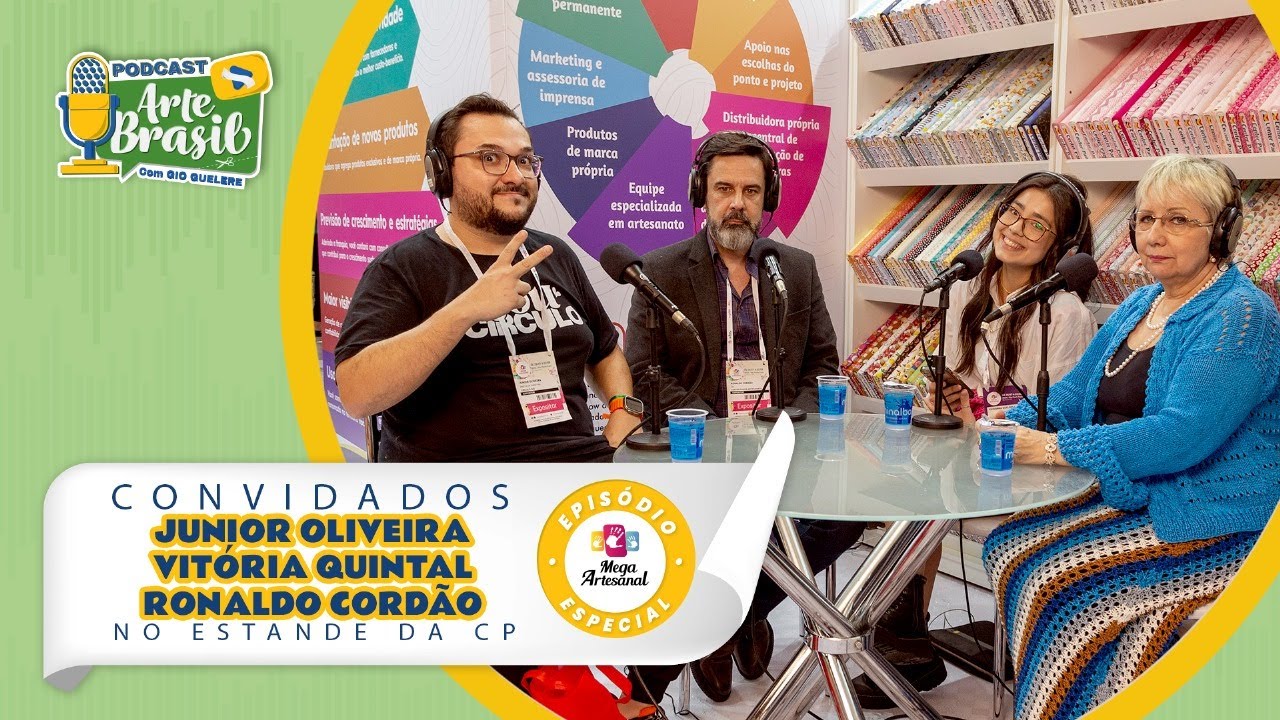 Arte Brasil recebe Junior Oliveira, Vitória Quintal e Ronaldo Cordão na Mega Artesanal