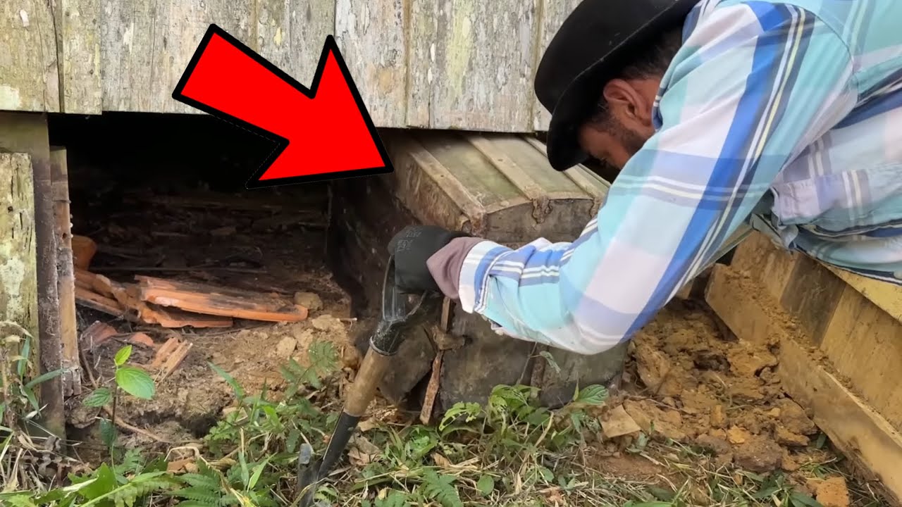 Tesouro escondido em casa abandonada!
