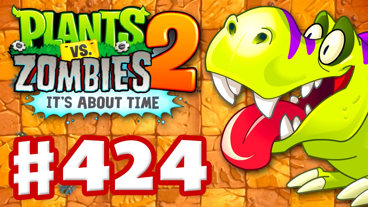 Plants vs. Zombies 2: It's About Time - Gameplay Walkthrough Part 424 - Jurassic Marsh Part 2 (iOS)