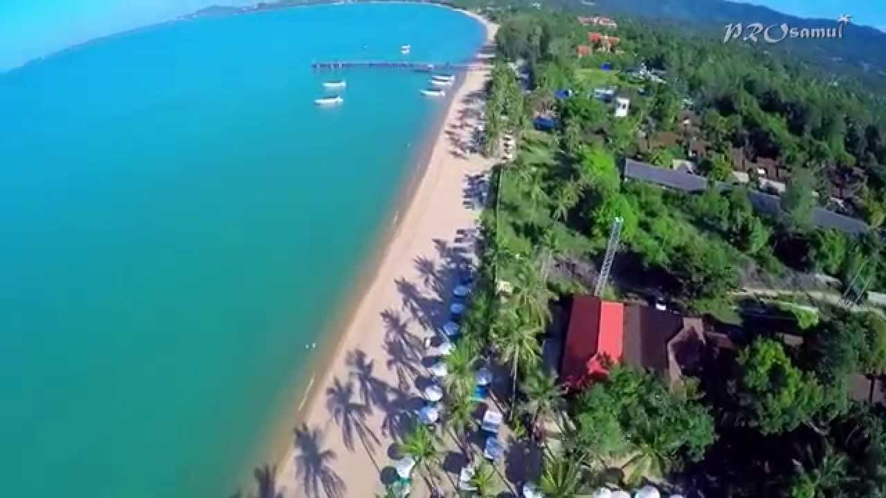 Видео обзор западной части пляжа Маенам