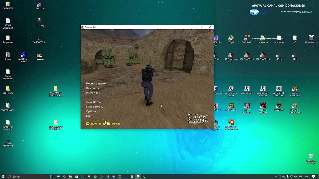 Buscando Offsets CS 1.6 Steam Version