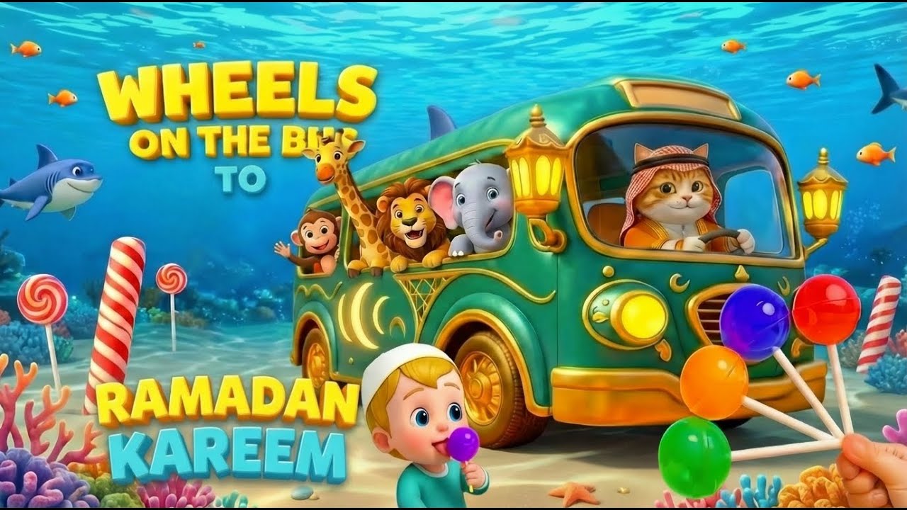 The BEST Islamic Kids Songs EVER - Bismillah | Islamic Wheel On The Bus | Ramadan Songs