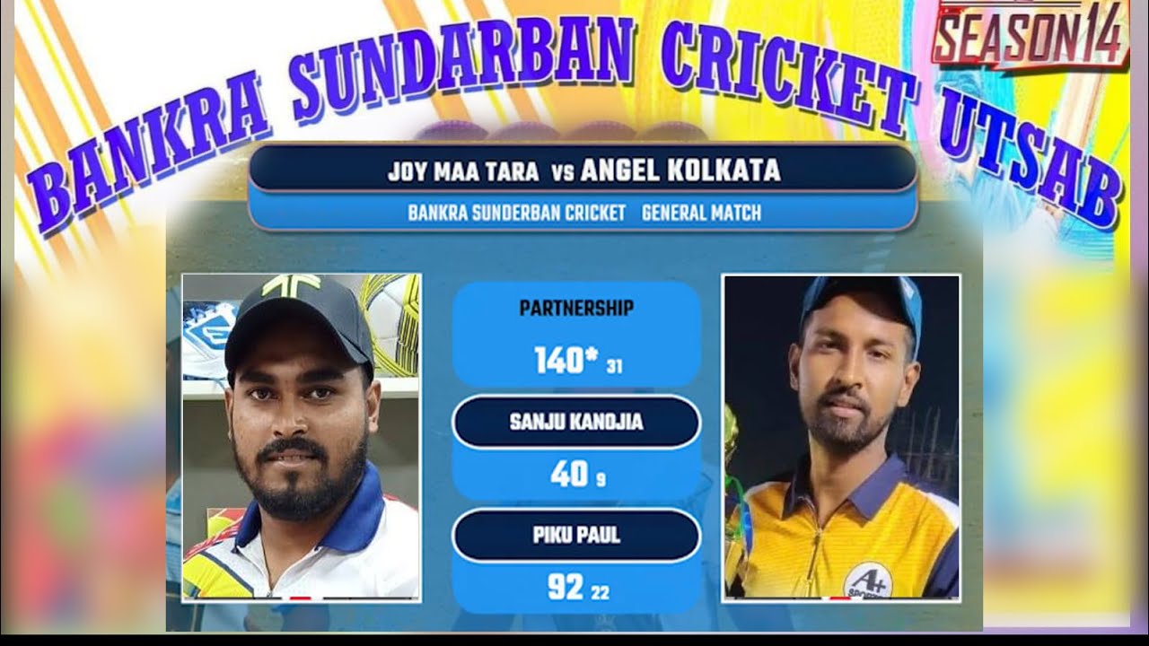 MATCH FINISHING PARTNERSHIP BY PIKU & SANJU 140 IN 31 BALL