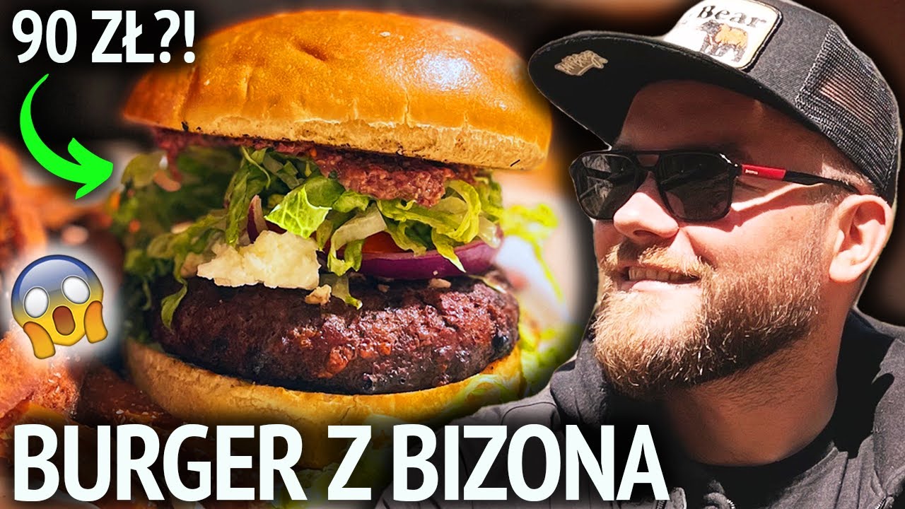 BURGER Z BIZONA - TEST! Jedzenie w Yosemite (parki narodowe w USA / Kalifornia) | GASTRO VLOG 500