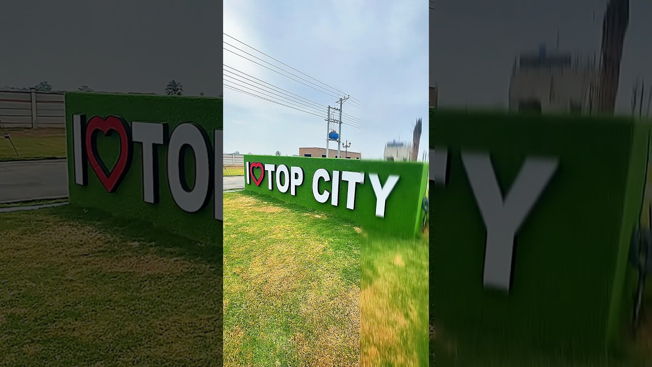 Top City Faisalabad. The Top Real Estate Project In Faisalabad. #ArzaayPak #TopCityFaisalabad