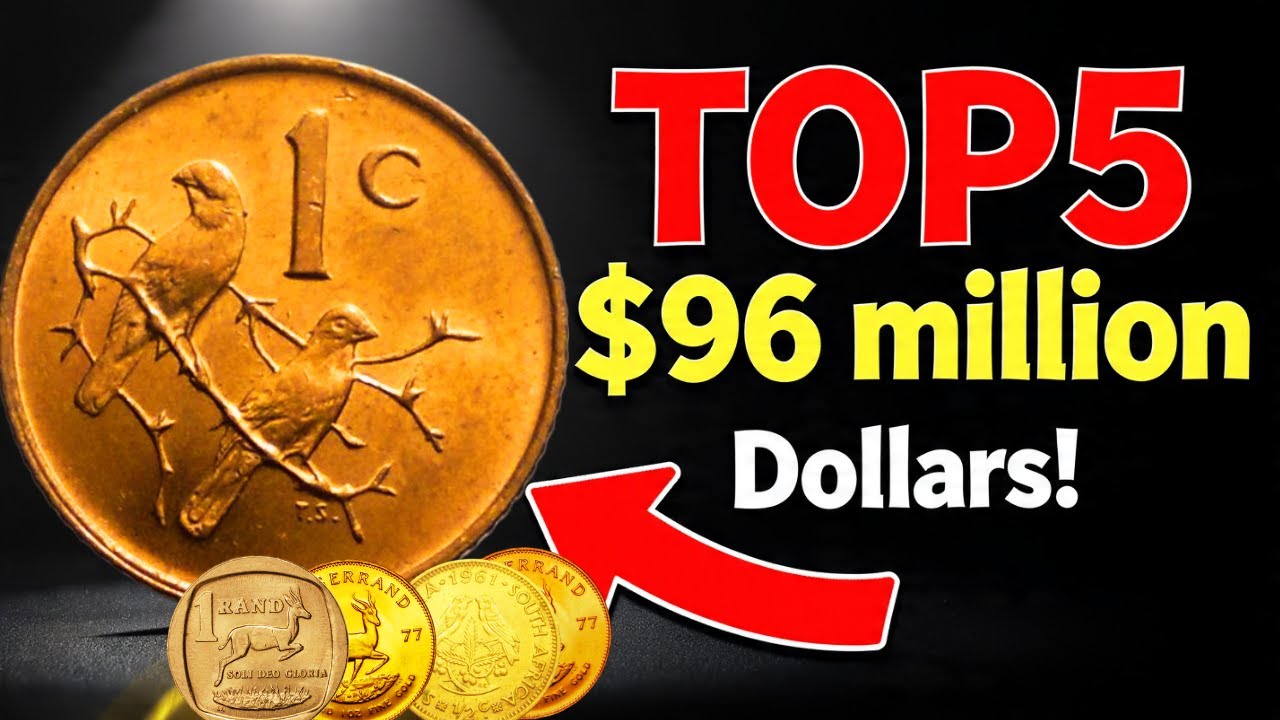 TOP 5 South African Coins Worth BIG MONEY 💰