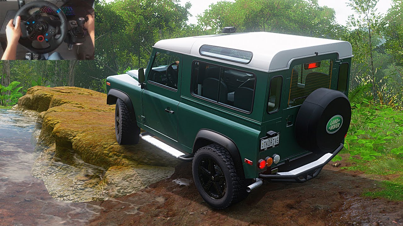 Land Rover Defender 1995  OFF ROAD | Forza Horizon 5 | Logitech g29 gameplay 4K