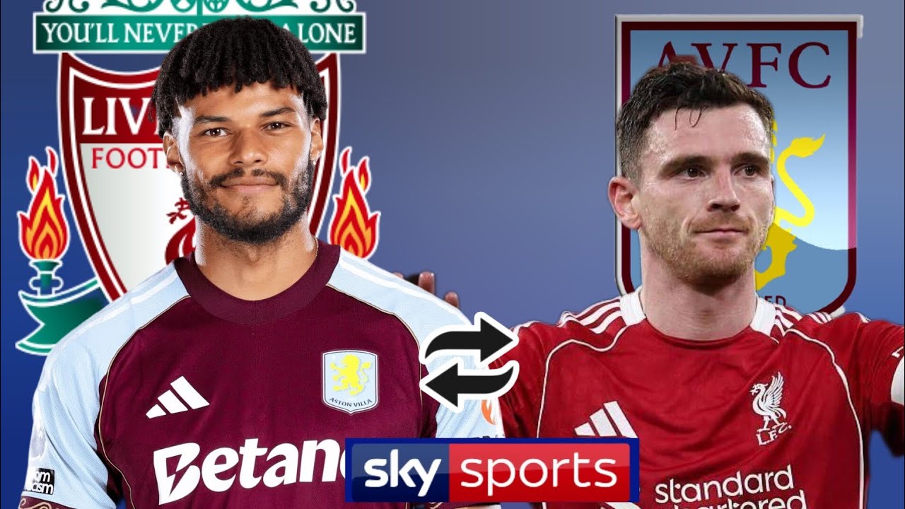 «Ливерпуль» и «Астон Вилла» ведут шокирующие переговоры об обмене игроками, телеканал Sky Sports ...